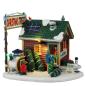 Preview: Lemax Kleiner Tannenbaumverkaufsstand / Small Tree Lot 25901