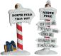 Preview: Lemax Nordpol Wegweiser / North Pole Signs 64455