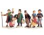 Preview: Lemax Weihnachtsdorf Figuren 6teiliges Set 92356