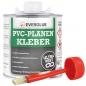 Preview: Eine Dose Gewebeplanenkleber Weich-PVC Kleber mit Pinsel