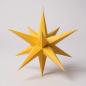Preview: Hasslauer Weihnachtssterne Weihnachtsstern beleuchtet, 3D Leuchtstern (Gelb, 65 cm (Innenstern))