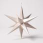 Preview: Hasslauer Weihnachtssterne Weihnachtsstern beleuchtet, 3D Leuchtstern (Weiß, 65 cm (Innenstern))