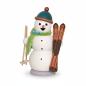 Preview: Kuhnert Räucherfigur Schneemann mit Skiern (13 cm) - Kopie