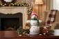 Preview: Schneemann mit Lebkuchenkorb 35043