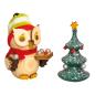 Preview: Kuhnert MINI Eule mit Weihnachtsbaum 37380