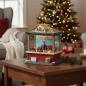 Preview: LEMAX Christmas Candles – Beleuchtete Weihnachtsmarkthütte