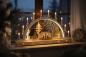 Preview: Seidel Schwibbogen „Kirche mit Sternsängern“ – LED beleuchtet, 78 x 45 cm 45-S-LED