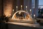 Preview: Seidel Schwibbogen „Seiffener Kirche mit Kurrende“ – 63 cm mit LED-Innenbeleuchtung – Neuheit 2026 640-17S-LED