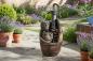 Preview: Solar-Wasserbrunnen Whisky Barrels