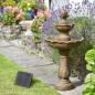 Preview: Kingsbury Hybrid-Solarbrunnen 98 cm 1170950 Wasserspiel