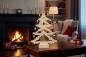 Preview: Beleuchteter Kerzenbaum aus Holz mit Timer – 30,5 cm 2590064
