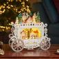 Preview: InLit Christmas Carriage – Beleuchtete Weihnachtskutsche aus Holz – 24,7 cm 2590068