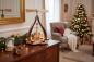 Preview: Design-Pyramide mit Dresdner Frauenkirch für 6 Teelichter, Erzgebirge, Weihnachten