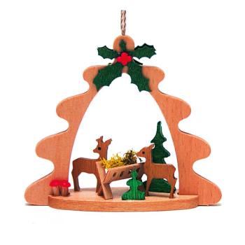 Preview: 3er Set Kuhnert Baumschmuck Erzgebirge (Set 1)