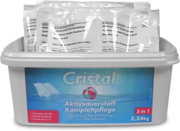 Preview: CRISTAL Aktivsauerstoff Komplettpflege 2 x 2,24 kg
