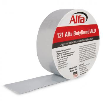 Alfa Butylband ALU (alukaschiert) 100 mm x 10 m