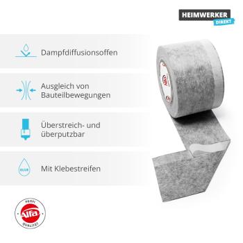 Alfa FULTRA-a (Fensteranschlussband) außen 100 mm x 25 m