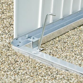 Geräteschrank 230 Alu-Bodenrahmen (222 x 78 x 4 cm)