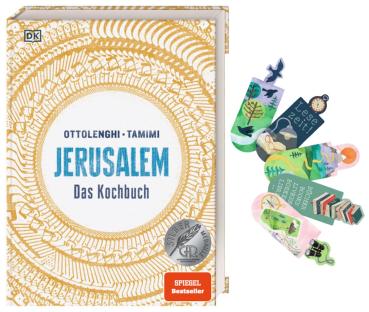 Ottolenghi und Tamimi Jerusalem + 1 magnetisches Lesezeichen