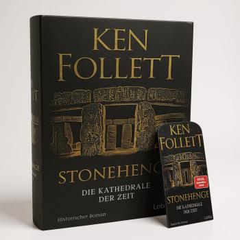 Ken Follett - Stonehenge - Die Kathedrale der Zeit | Hardcover + 1 magnetisches Lesezeichen