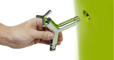 Preview: Garantia Color 2in1 Regenspeicher 350 Liter apple