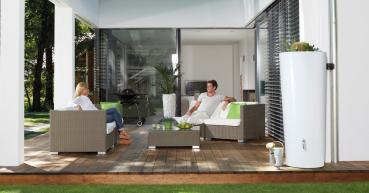 Garantia Color 2in1 Regenspeicher 350 Liter coco