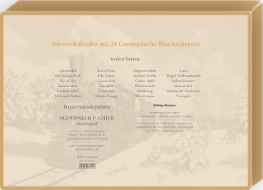 Preview: Räucherkerzen Adventskalender – 24 duftende Überraschungen mit der Harzer Schmalspurbahn