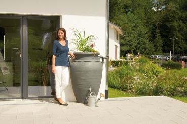 Preview: Garantia Antik Wand-Amphore 260 Liter darkgranite