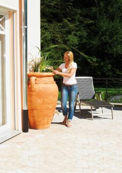 Preview: Garantia Antik Wand-Amphore 260 Liter terrakotta