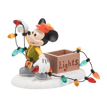 Mickey Lights Up Weihnachtsfigur – Disney Village by Department 56