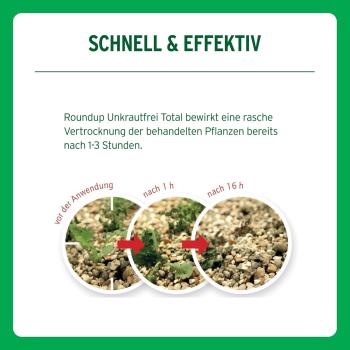 Roundup Unkrautfrei Total Konzentrat 270 ml - Unkrautfrei, Unkrautvernichter