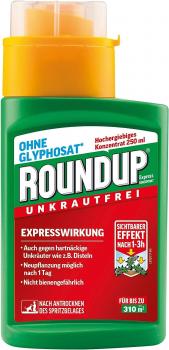 Roundup Express Konzentrat 250 ml - Unkrautfrei, Unkrautvernichter