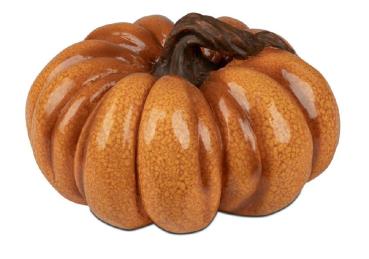 Deko-Kürbis Herbstorange 26 cm 710772