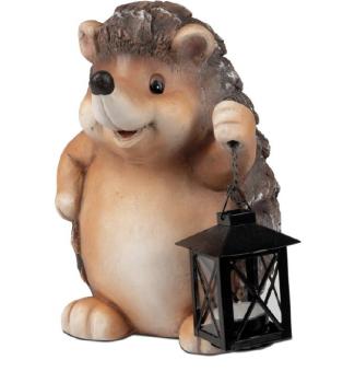 Igel mit Laterne 23 x 27 cm 710970