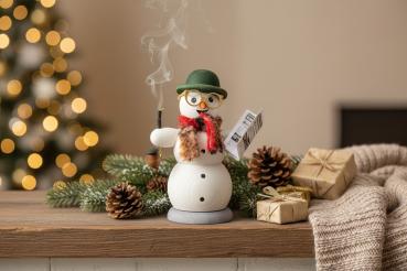 Preview: Schneemann mit Zeitung 35042