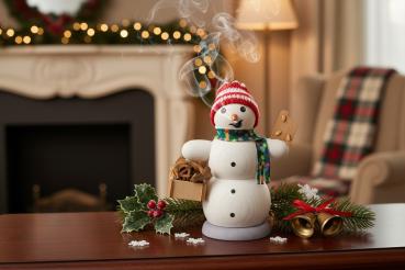 Preview: Schneemann mit Lebkuchenkorb 35043