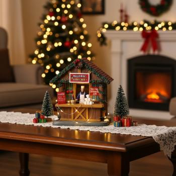 Preview: Lemax 04741 Mulled Wine And Ciders B/O 4,5V (3V) | Weihnachtsdorf-Haus