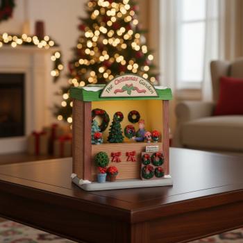 Preview: Lemax 04744 – The Christmas Garden | Beleuchtetes Weihnachts-Accessoire