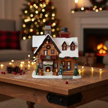 Preview: Lemax Thicket Falls Cabin 05698