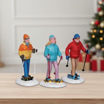 Preview: LEMAX 22033 „Snowshoe Walkers, Set of 3“