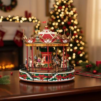 Preview: Lemax – Santa Carousel (34682)
