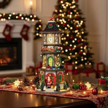 Preview: LEMAX – Christmas Clock Tower 45735-EU