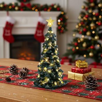 LEMAX 54526 „Joyful Christmas Tree Clear Lights“