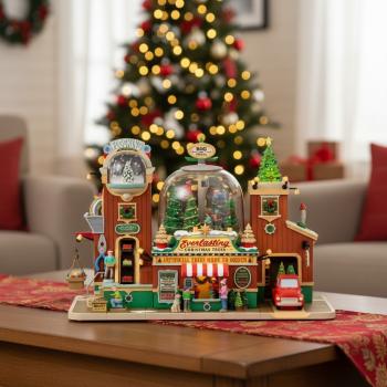Produktbeschreibung – LEMAX „Everlasting Christmas Trees“