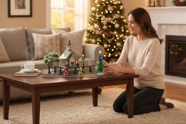 Preview: LEMAX Small Town Church Set + 4,5 Volt Adapter - 56670-EU