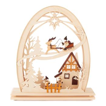 Seidel LED Schwibbogen „Nikolaus“ (Modell 818-G)