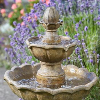 Preview: Kingsbury Hybrid-Solarbrunnen 98 cm 1170950 Wasserspiel