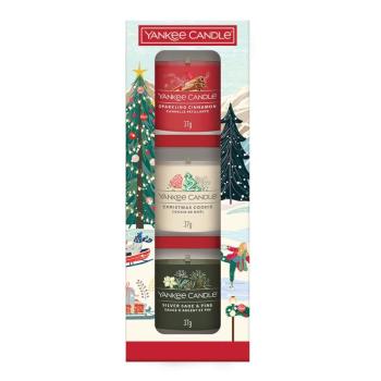Yankee Candle 3 Mini Filled Votive Classic Christmas Set – Après Ski Collection