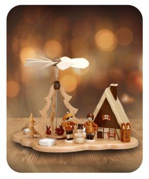 Pyramide mit Räucherhaus 0661