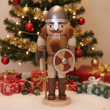Preview: Nussknacker Wikinger, mittel 29 cm
